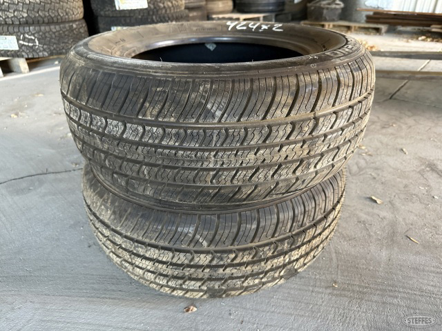 (2) P215/60R15 tires